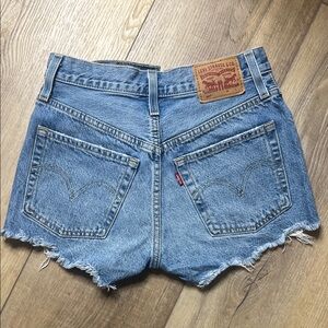 Levi's Women's Light Blue Jean Shorts